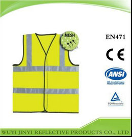 达到ANSI二类标准的网状透气安全背心